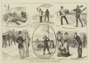 Sinalização do exército em Aldershot